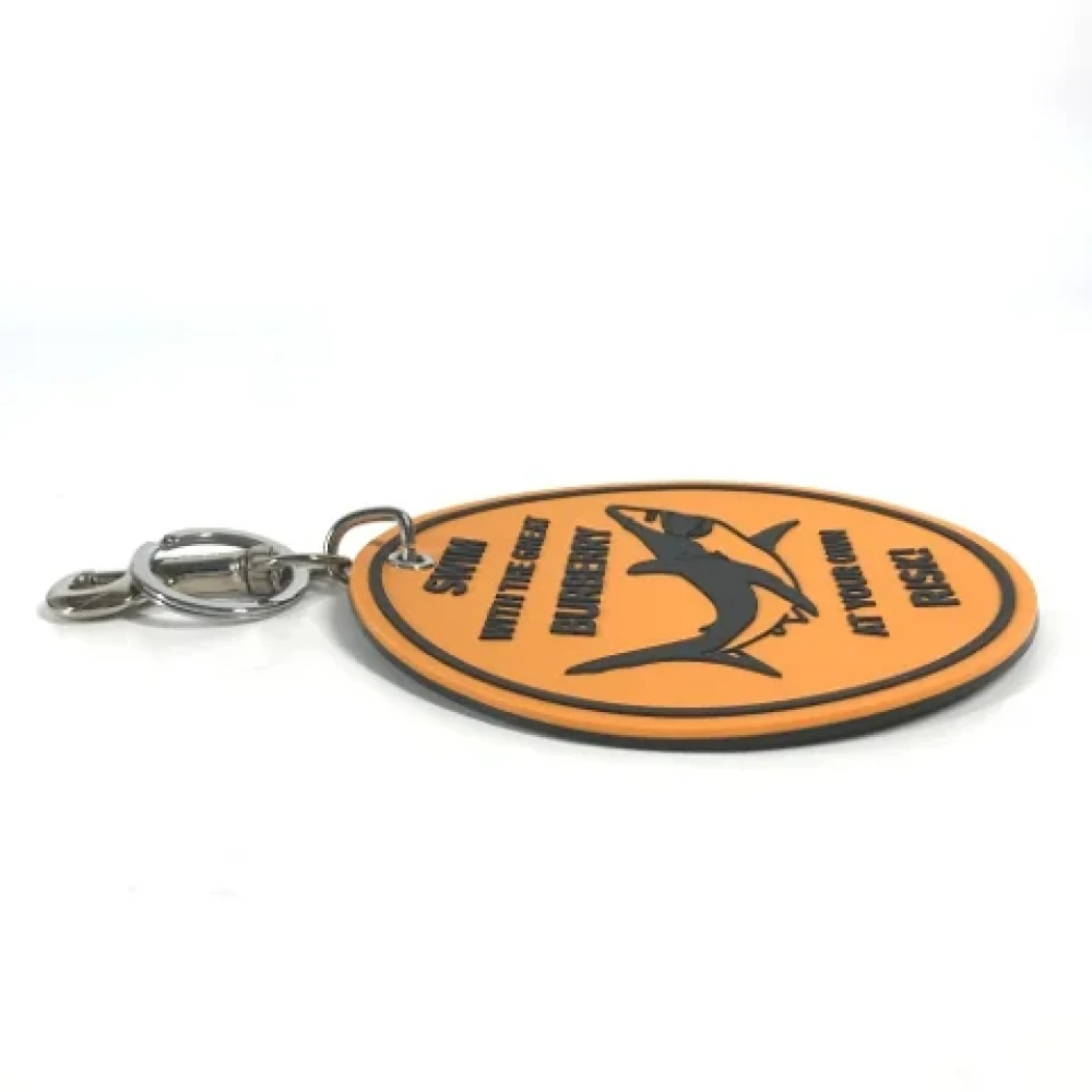Burberry Vintage Pre-owned Rubber key-holders Black Dames