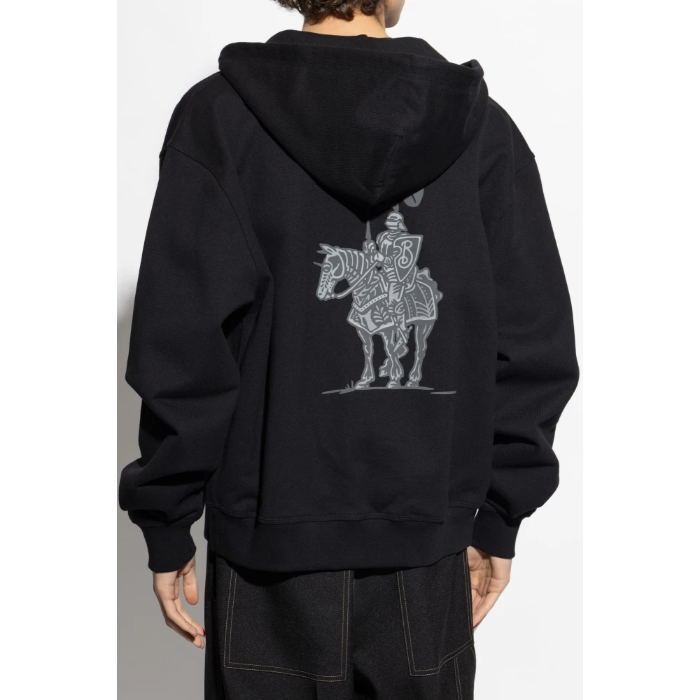 Burberry Hoodie Black Heren