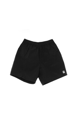 black-relaxed-nylon-shorts-with-pockets