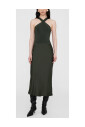 jupe-midi-en-soie-vert-olive