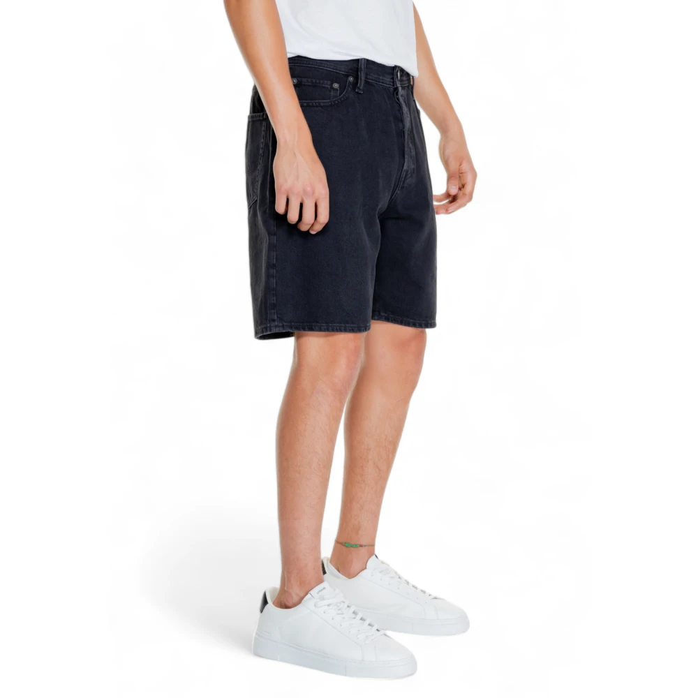 jack & jones Shorts Bermuda Mannen Lente Zomer Collectie Black Heren