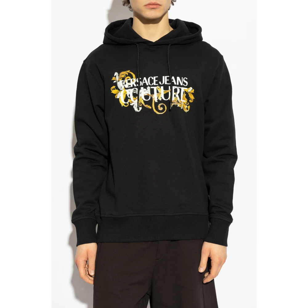 Versace Jeans Couture Hoodie Black Heren