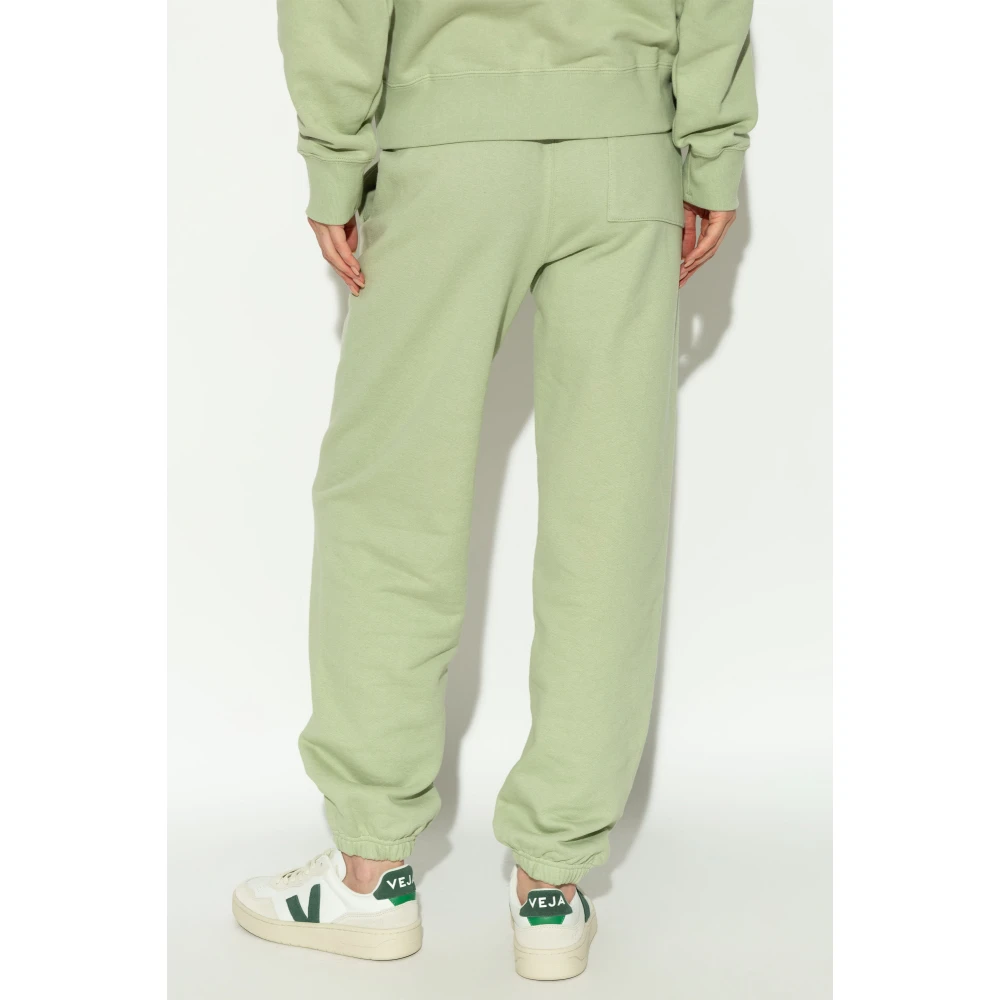 Jil Sander Sweatpants met logo Green Dames
