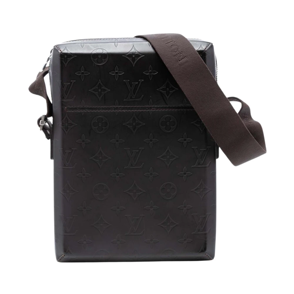 Louis Vuitton Vintage Women's Brown Pre-Owned Vertical Soft Trunk