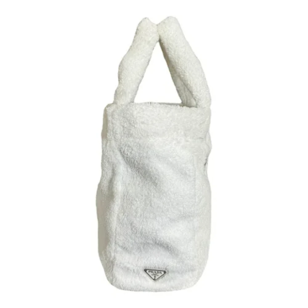 Prada Vintage Pre-owned Fabric prada-bags White Dames