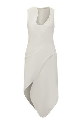 robe-sculpturale-en-viscose-stretch-a-encolure-ondulee