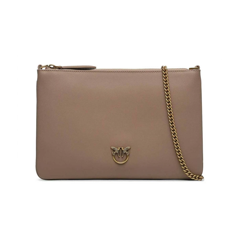 Pinko - Bags > Clutches - Brown - Pinko - Modalova