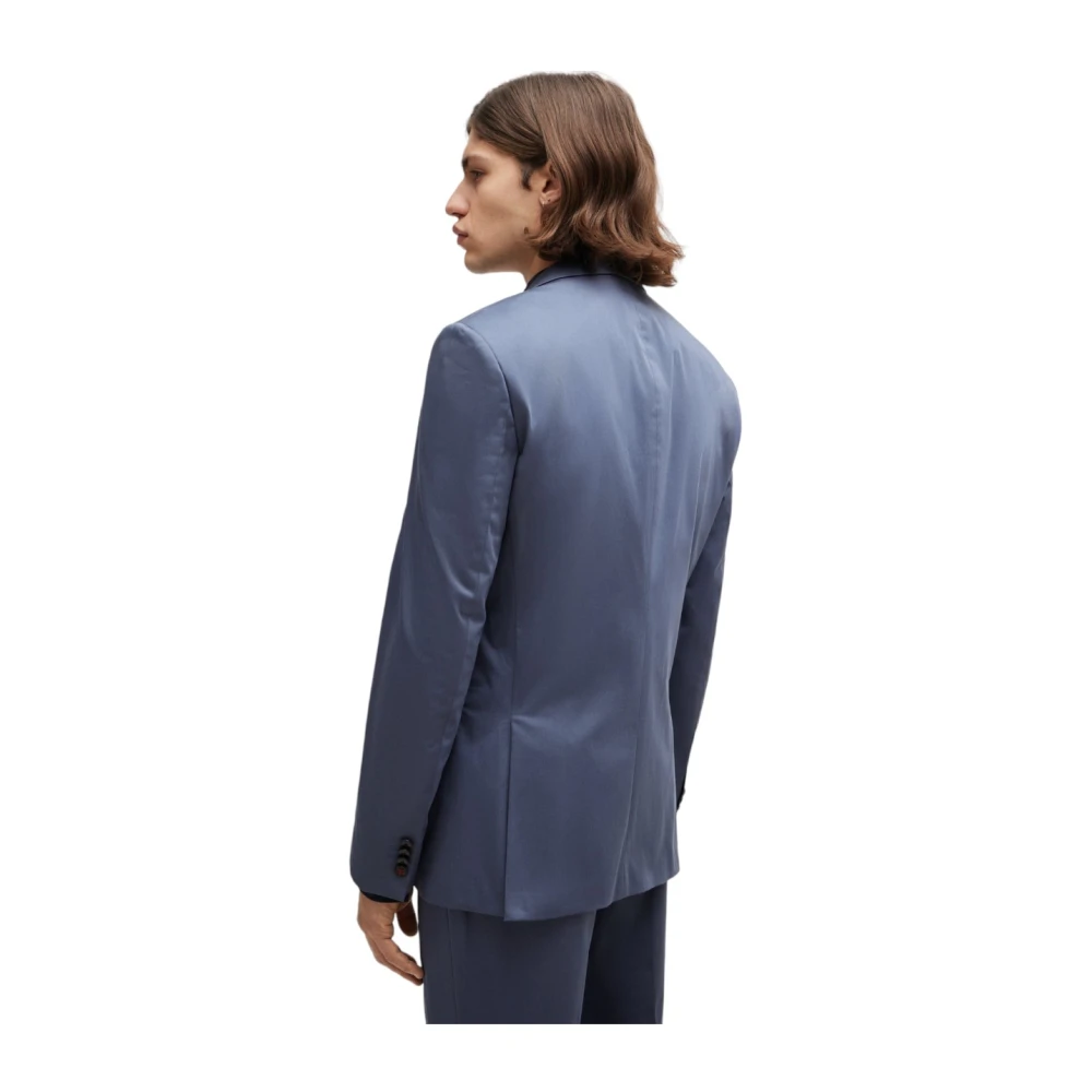 Hugo Boss Elegante Jurk voor Speciale Gelegenheden Blue Heren