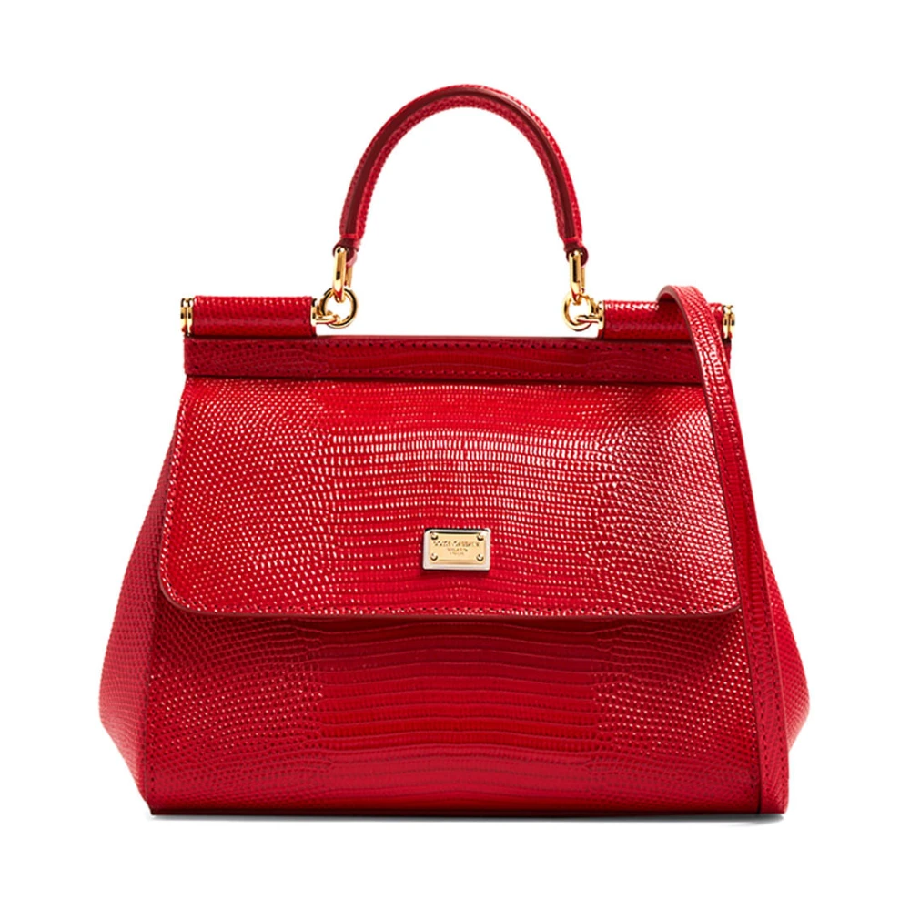 Dolce & Gabbana Stijlvolle schoudertas met Bb6003A109587098 Red Dames
