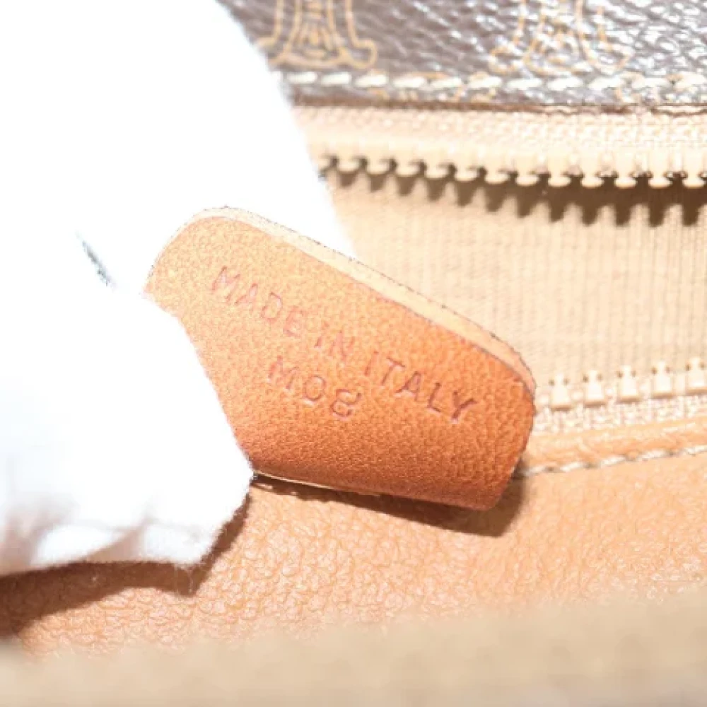 Celine Vintage Pre-owned Leather clutches Brown Dames