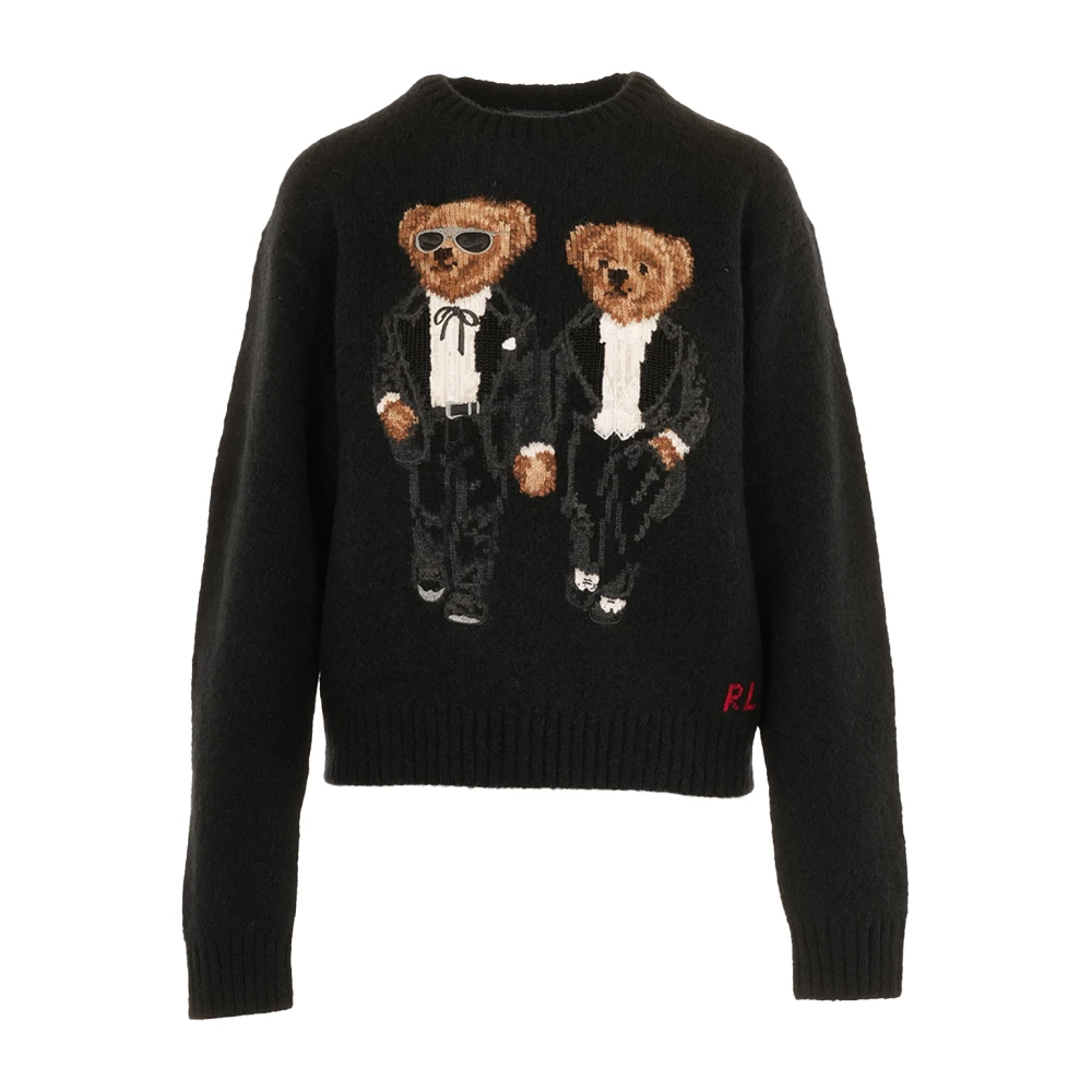 Schwarzer Sweater Bear Weather Pullover - Polo Ralph Lauren - Modalova