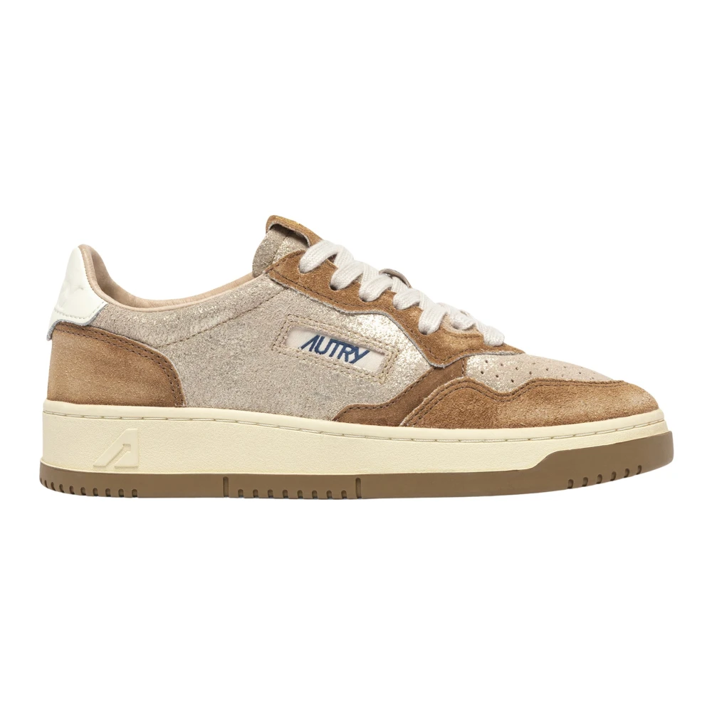 Autry , Sneakers, Female, Beige, 5 Uk, Medalist Low