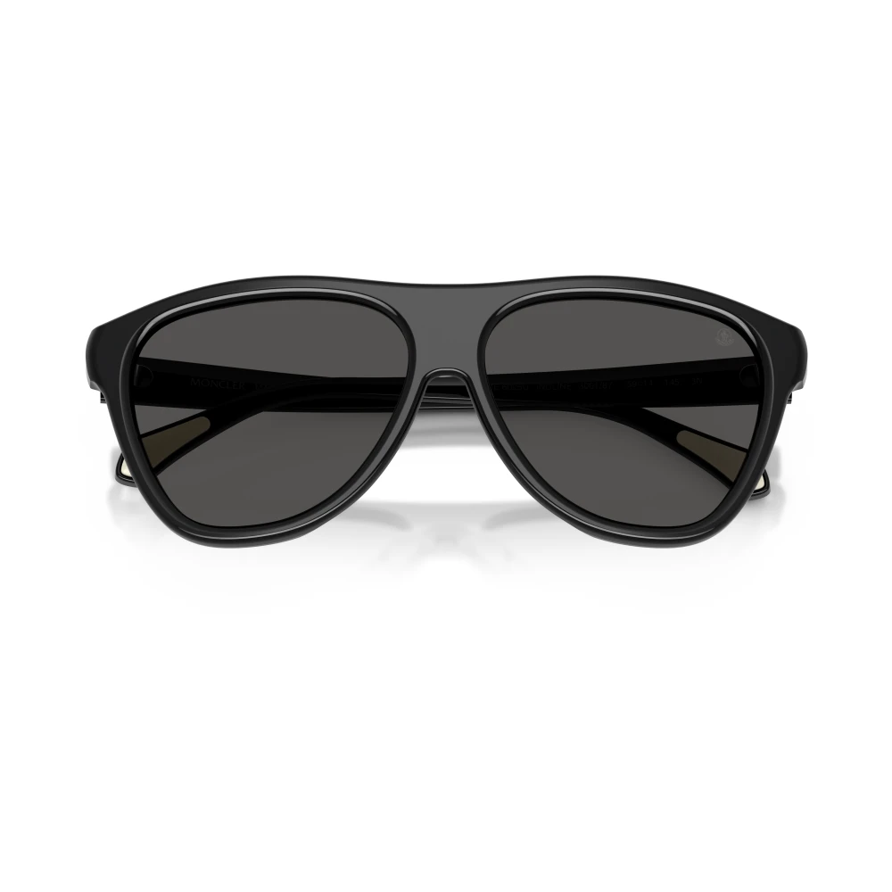 Moncler Unisex Black Sunglasses, 59 Mm, Me6025u Incline Sunglasses