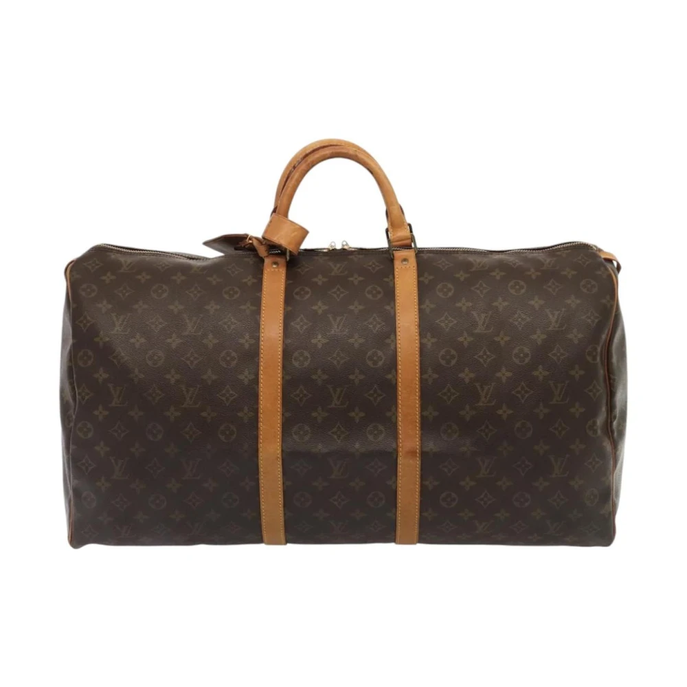 Louis Vuitton Vintage Women's Brown Pre-Owned Vintage Monogram Travel Bag