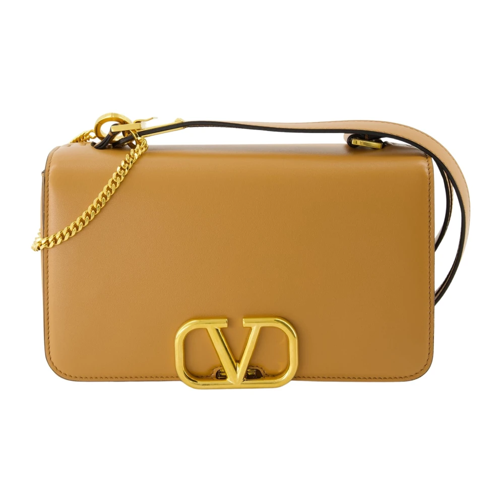 Valentino Garavani Women's Brown Vlogo Signature Shoulder Bag
