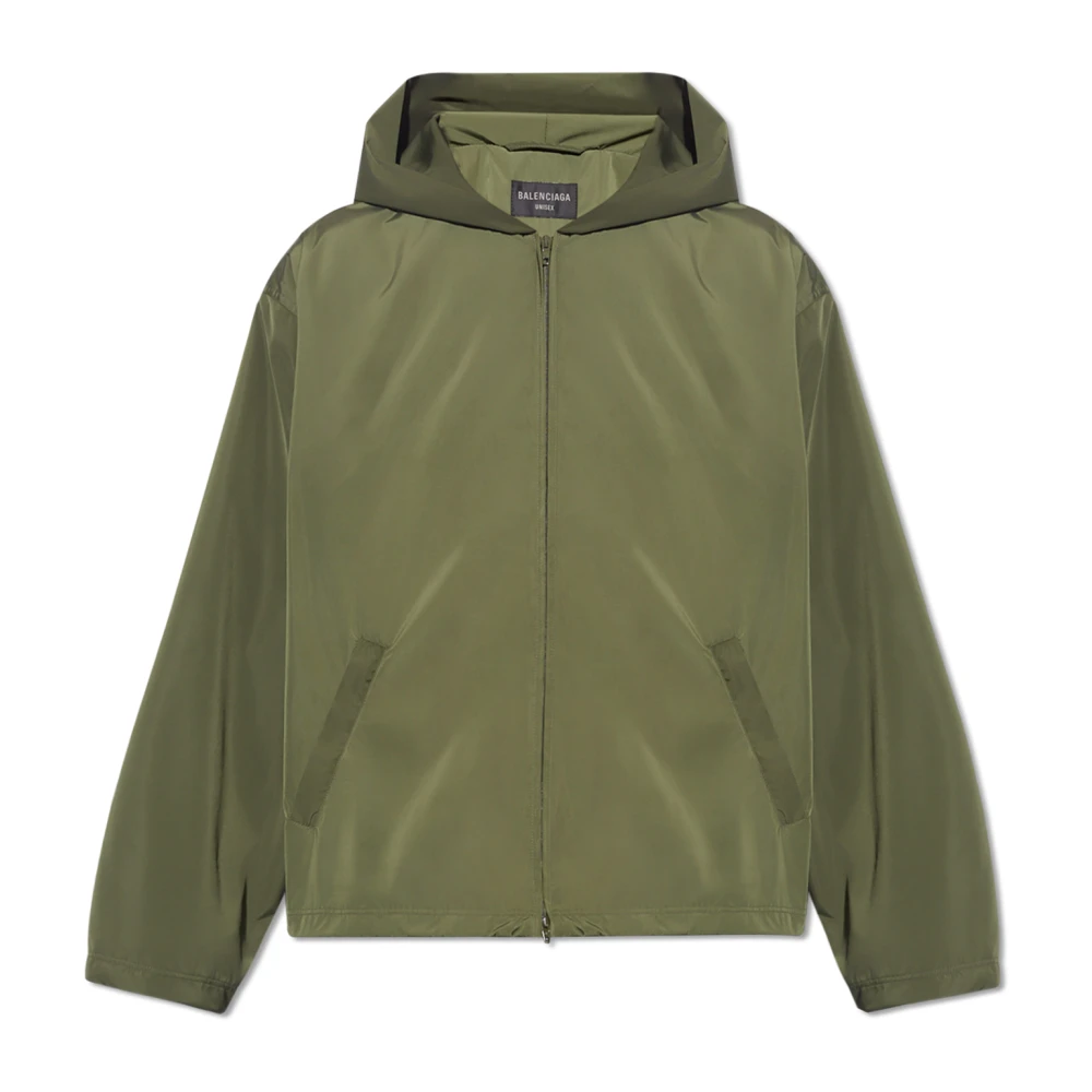 Balenciaga Track Jacket met Logo Green Heren