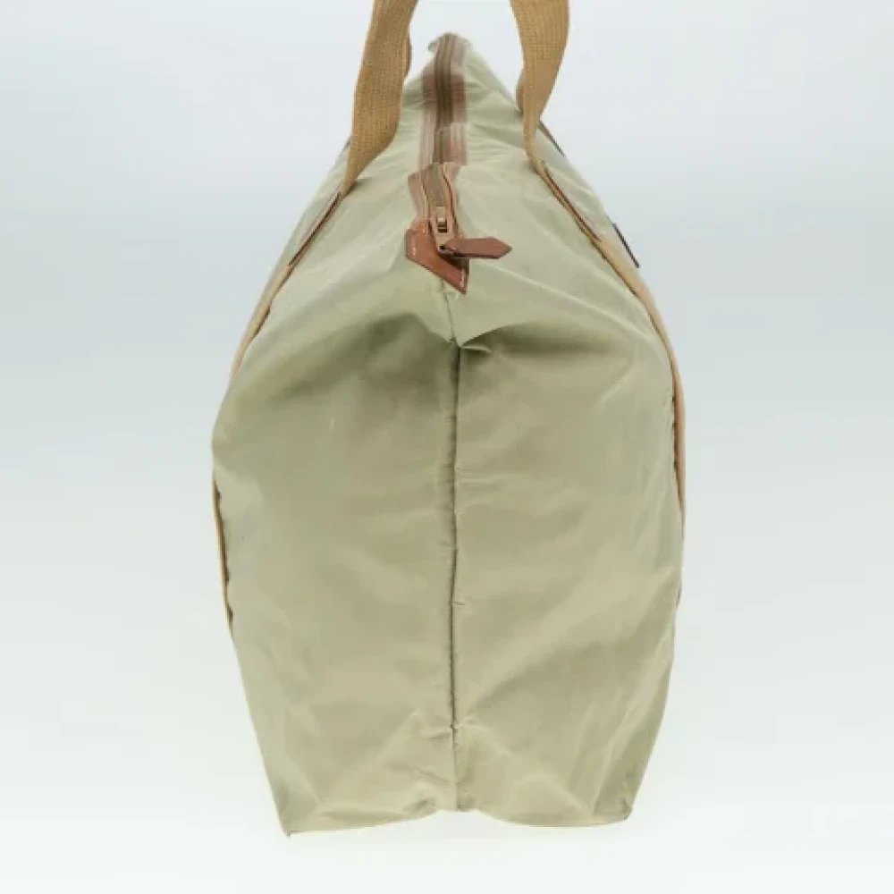 Dior Vintage Pre-owned Fabric totes Beige Dames