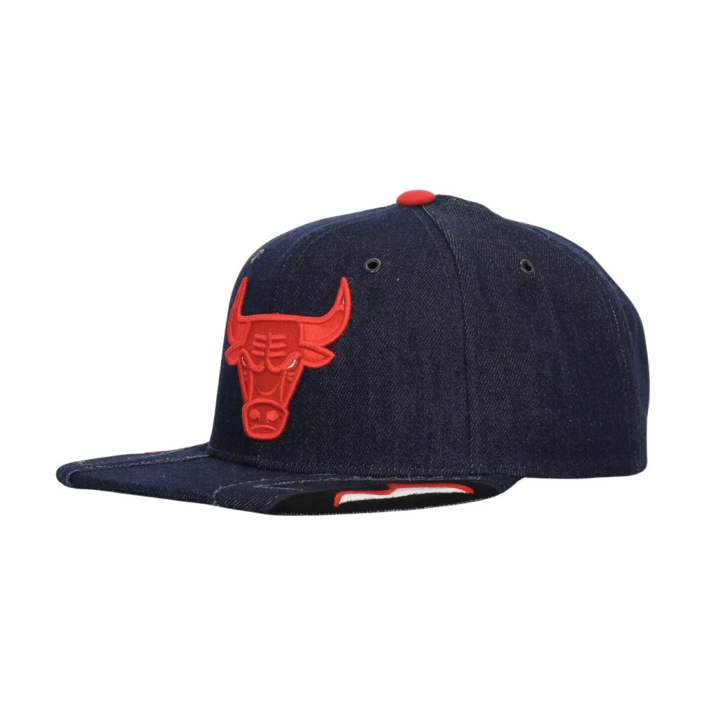 Mitchell & Ness Men's Blue Chicago Bulls Snapback Cap Navy