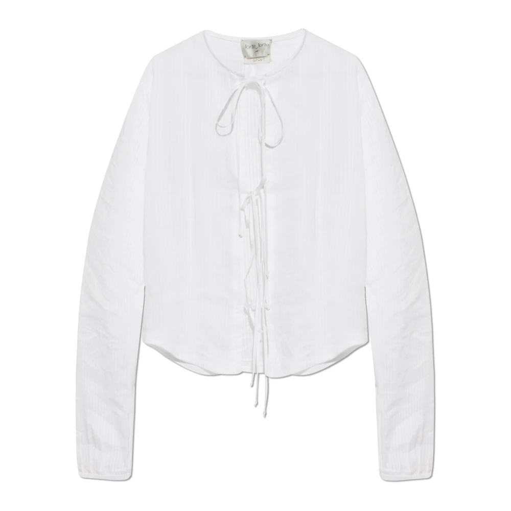 Forte Forte Donna Bianco Camicette S, New,