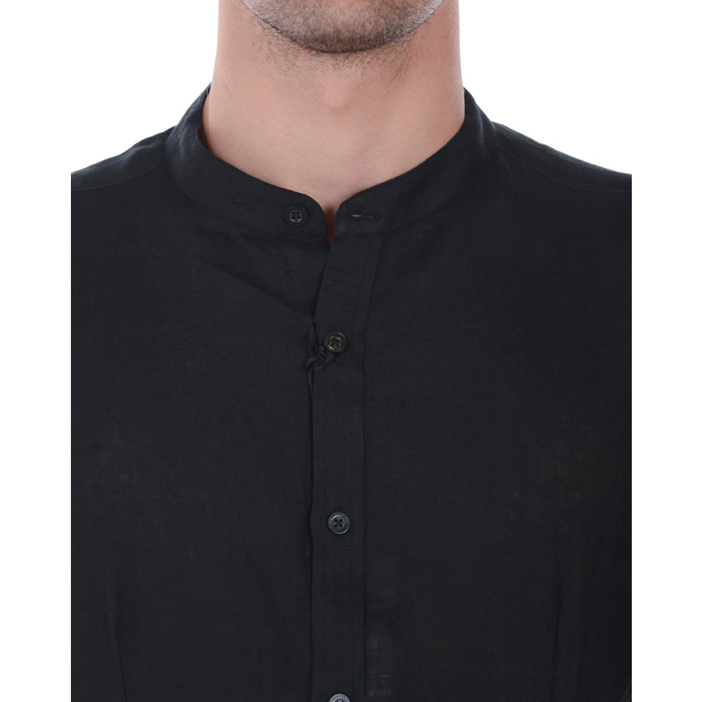 Daniele Alessandrini Riandolo Overhemd Black Heren