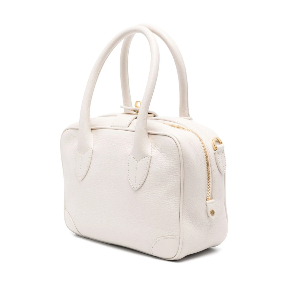 Golden Goose Crèmekleurige handtas met ritssluiting Beige Dames