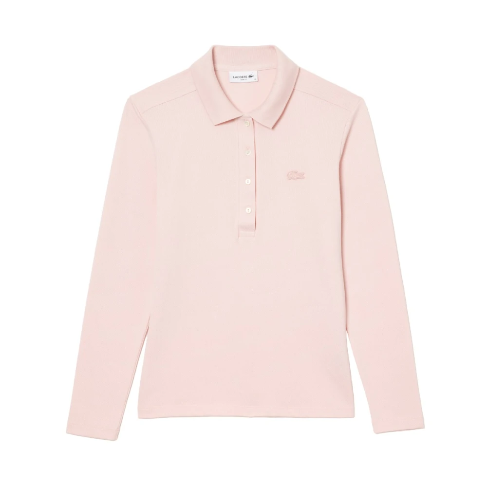 Lacoste Rosa Slim Fit L.12.d Stretch Mini Piqué Polo
