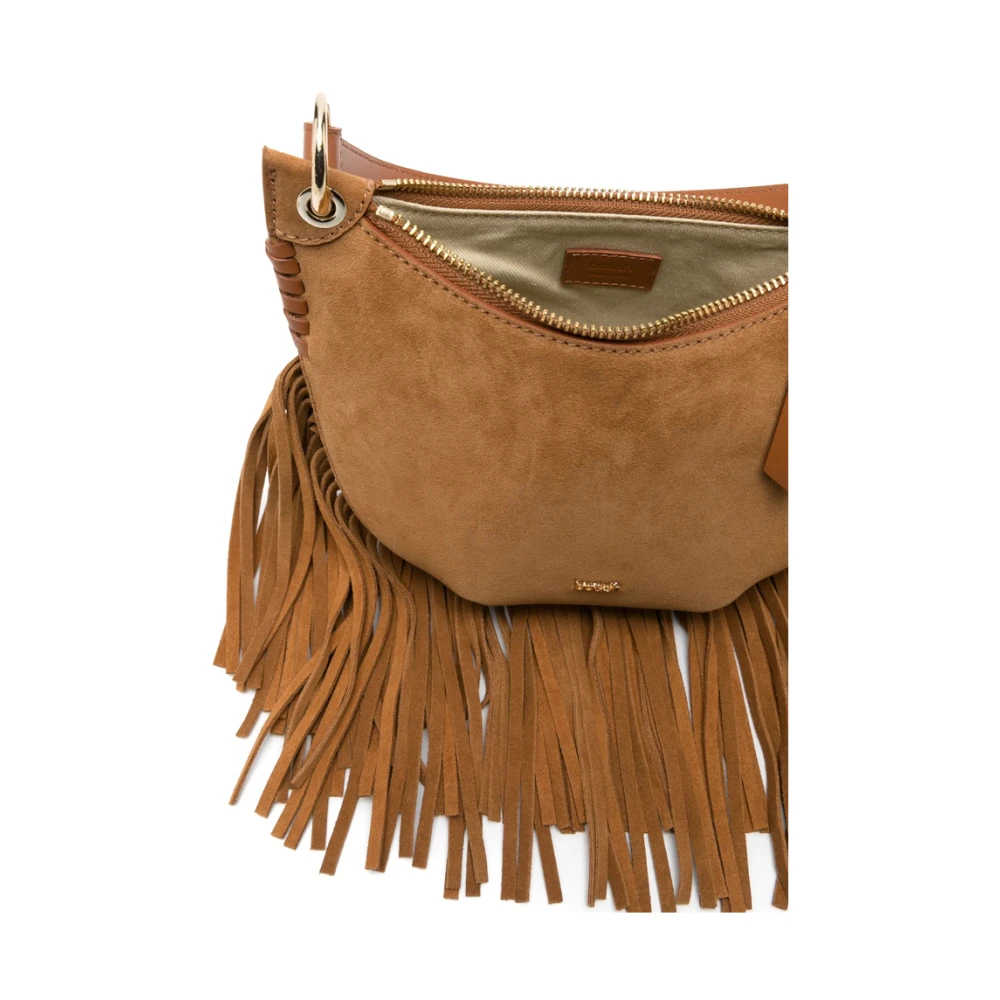 BA&SH Cognac Bruine Top Handvat Schoudertas Brown Dames