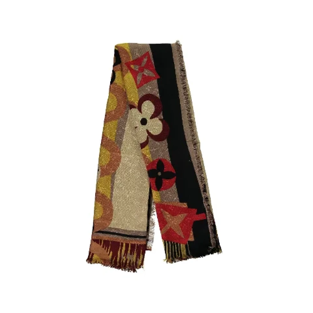 Louis Vuitton Vintage Pre-owned Silk scarves Multicolor Dames