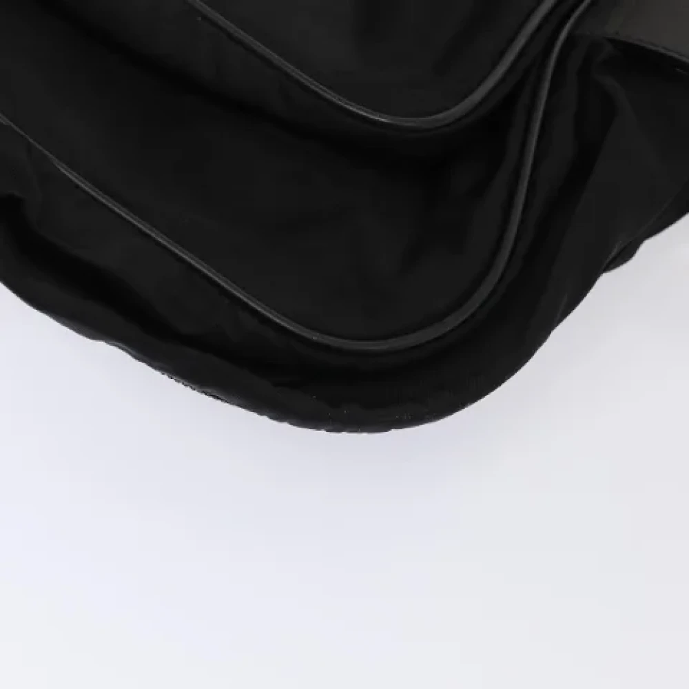 Prada Vintage Pre-owned Fabric travel-bags Black Dames