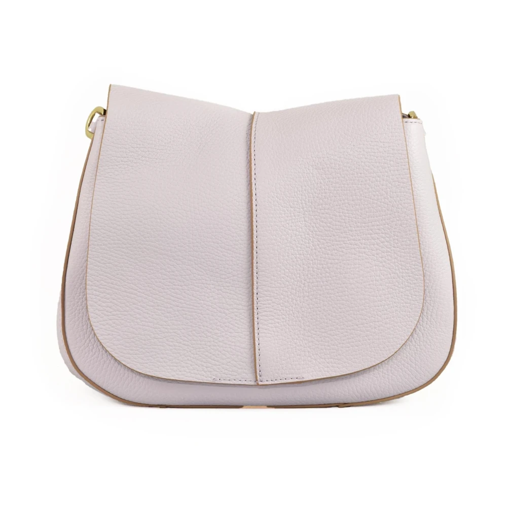 Gianni Chiarini Leren Handtas Purple Dames