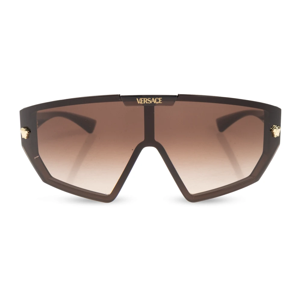 Versace , Transparent Brown Sunglasses Brown Gradient lenses, VE4461 533213, Mojo Glasses - Image 3