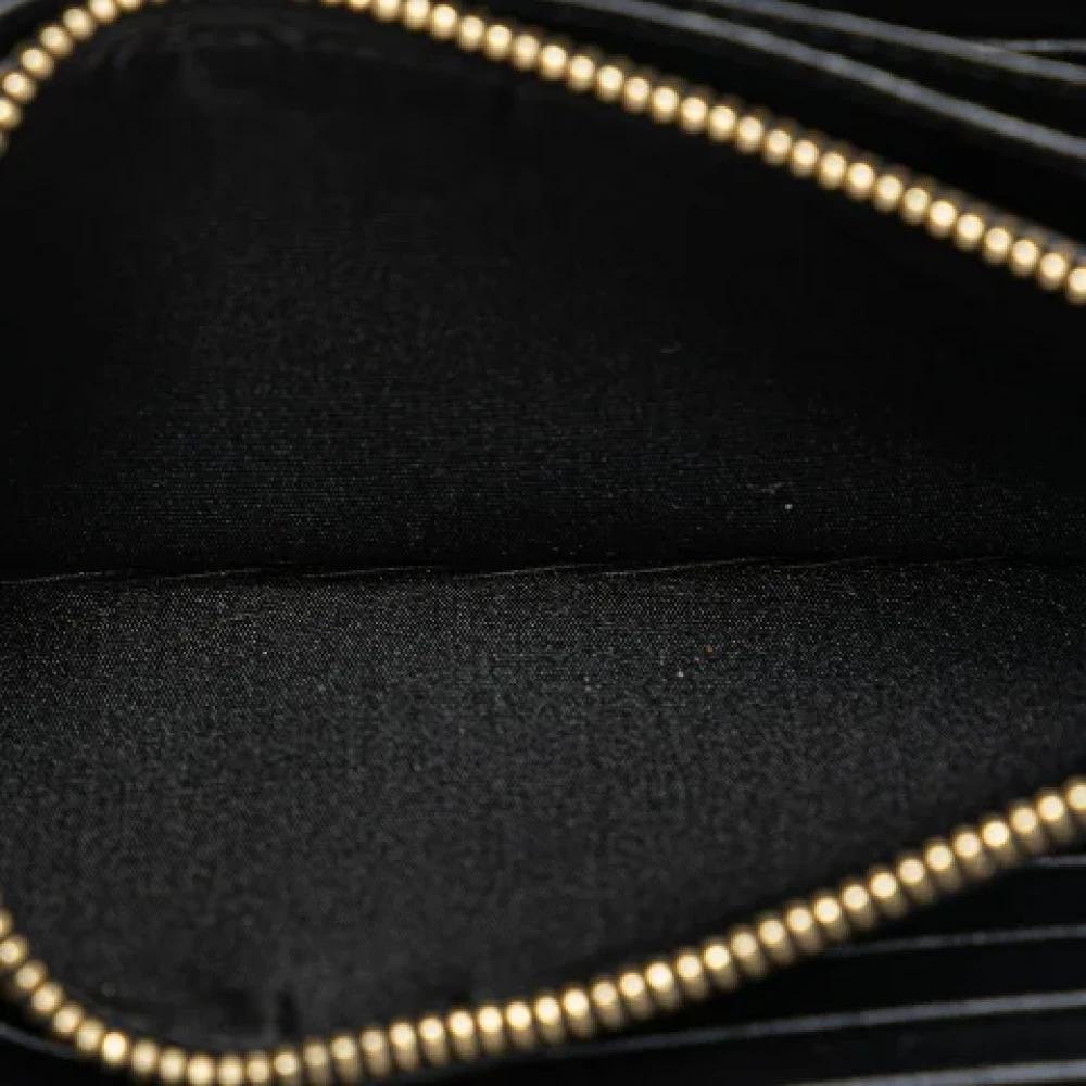 Loewe Pre-owned Leather wallets Black Dames