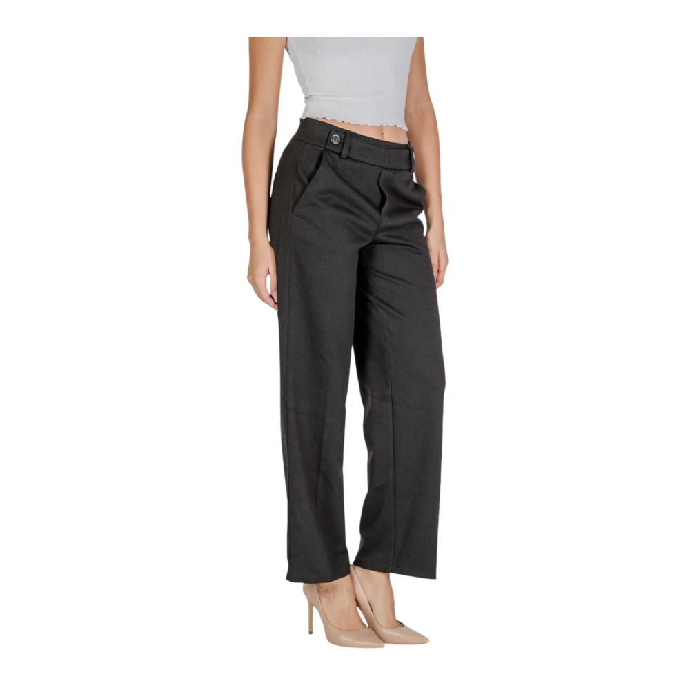 Street One Klassieke Straight Leg Broek Black Dames