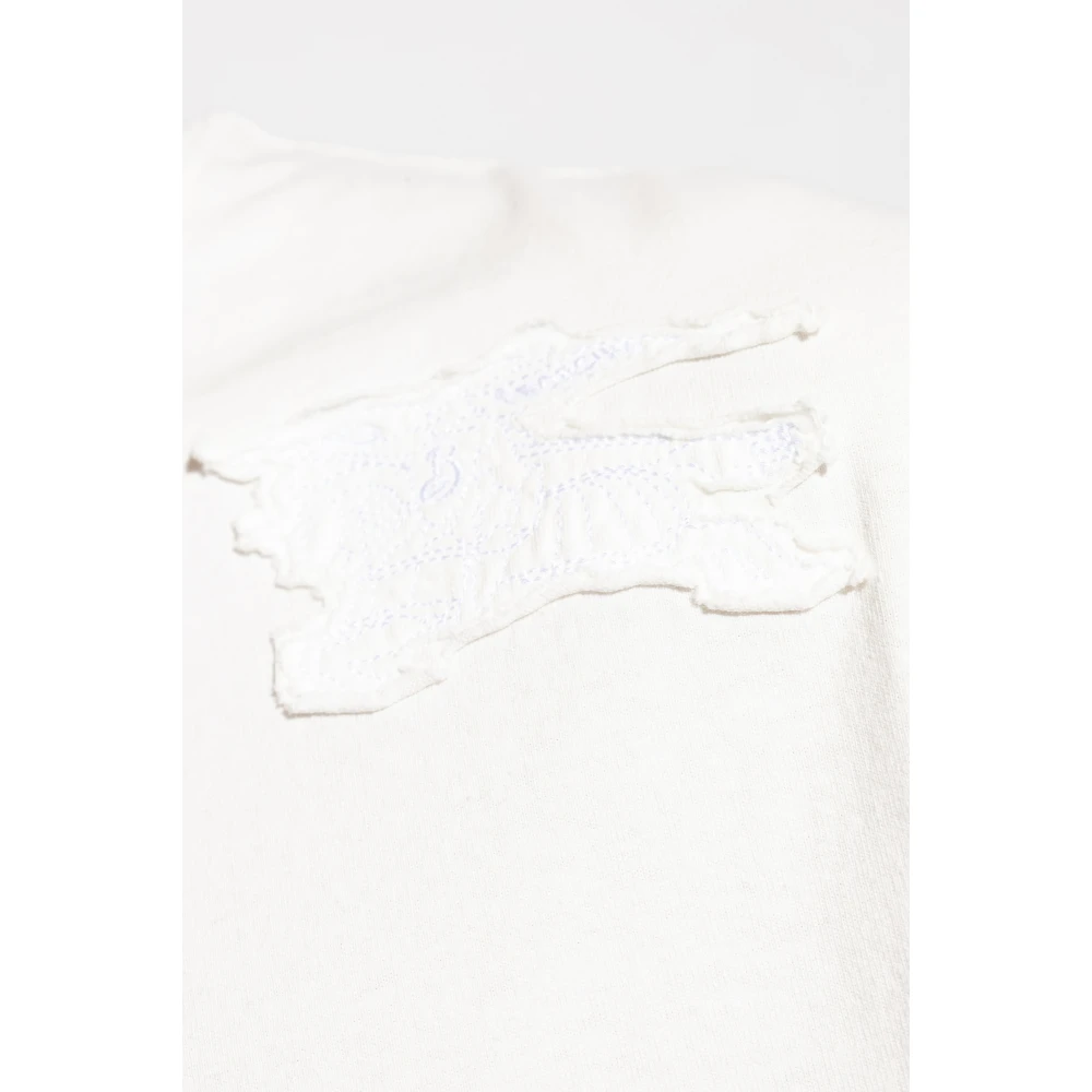 Burberry Katoenen T-shirt White Heren