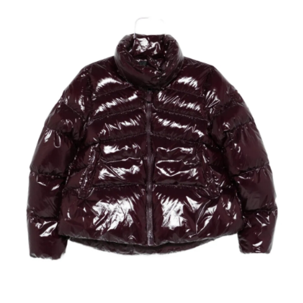 ジャケット PINKO Women Jackets 105057 A0IML31 Brown PINKO zip-up Leather Jacket | Brown | FARFETCH SG