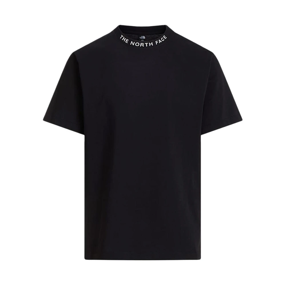 The North Face Men's Black Tops, S, Round Neck Short Sleeve Cotton T-Shirt