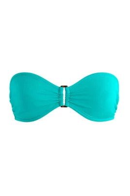 Solid Bandeau Bikinitopp för damer