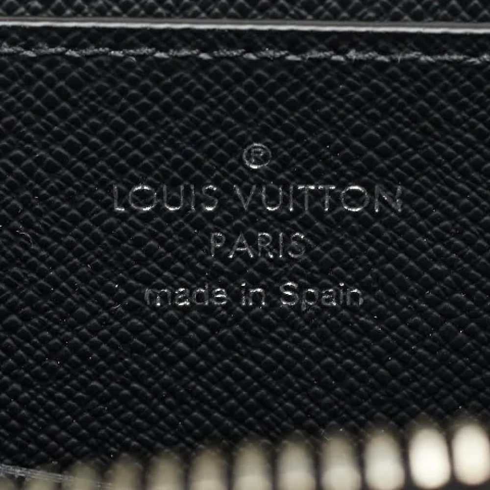 Louis Vuitton Vintage Pre-owned Canvas wallets Black Heren