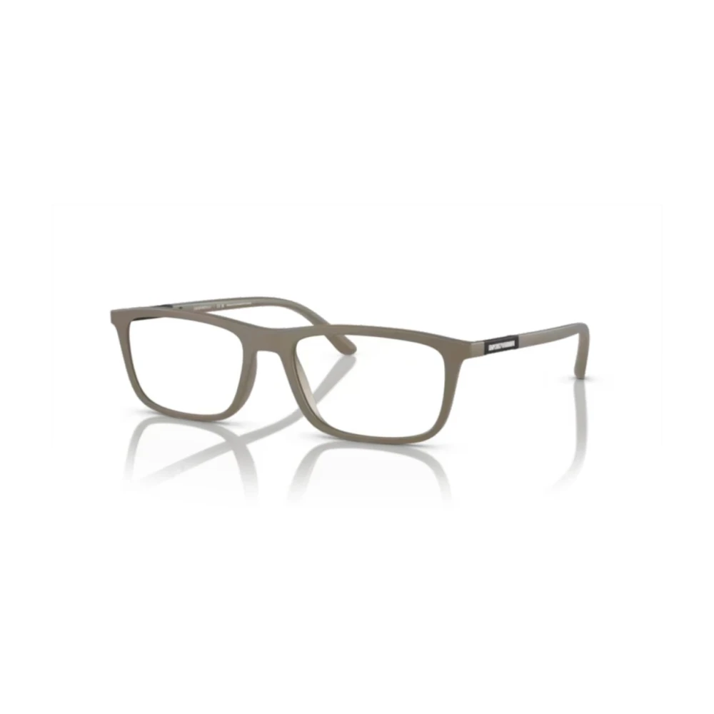Emporio Armani Unisex Grå Glasögon