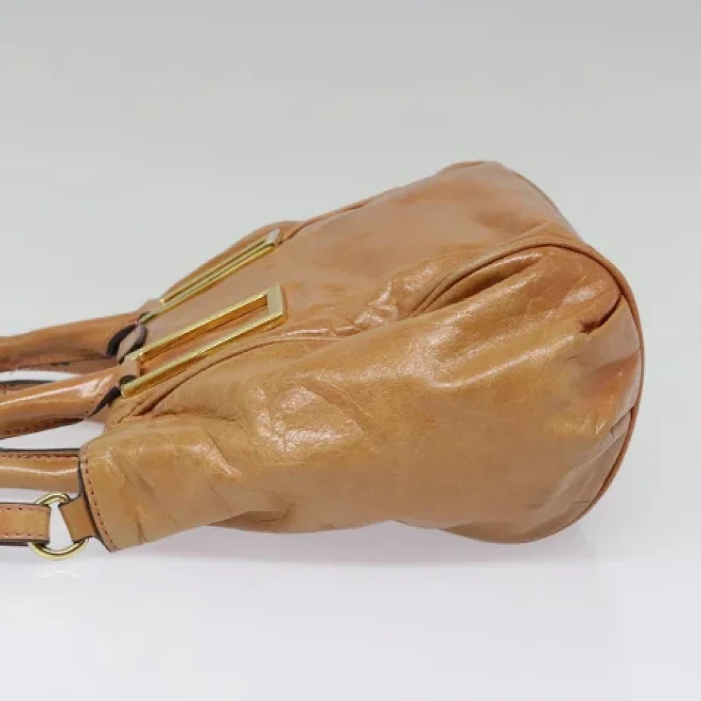 Chloé Pre-owned Leather handbags Brown Dames