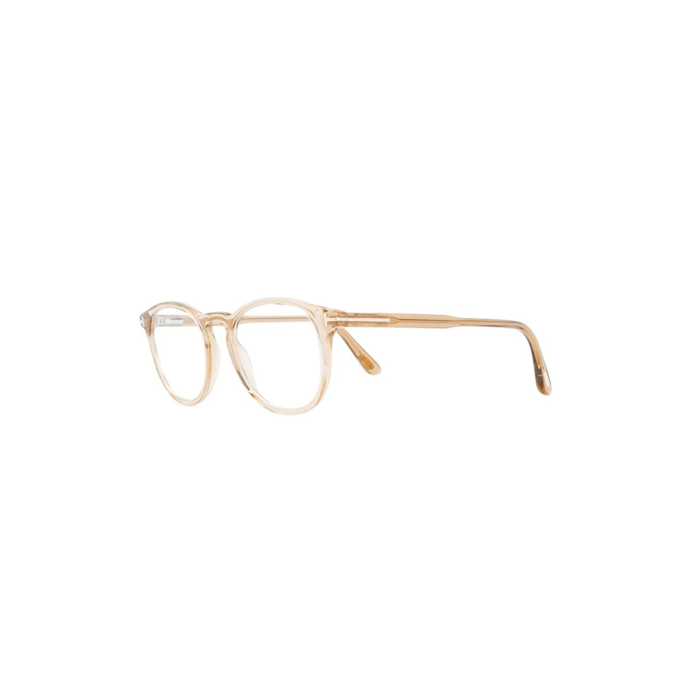 Tom Ford Men's Beige Glasses, 49 Mm, Optical Frame