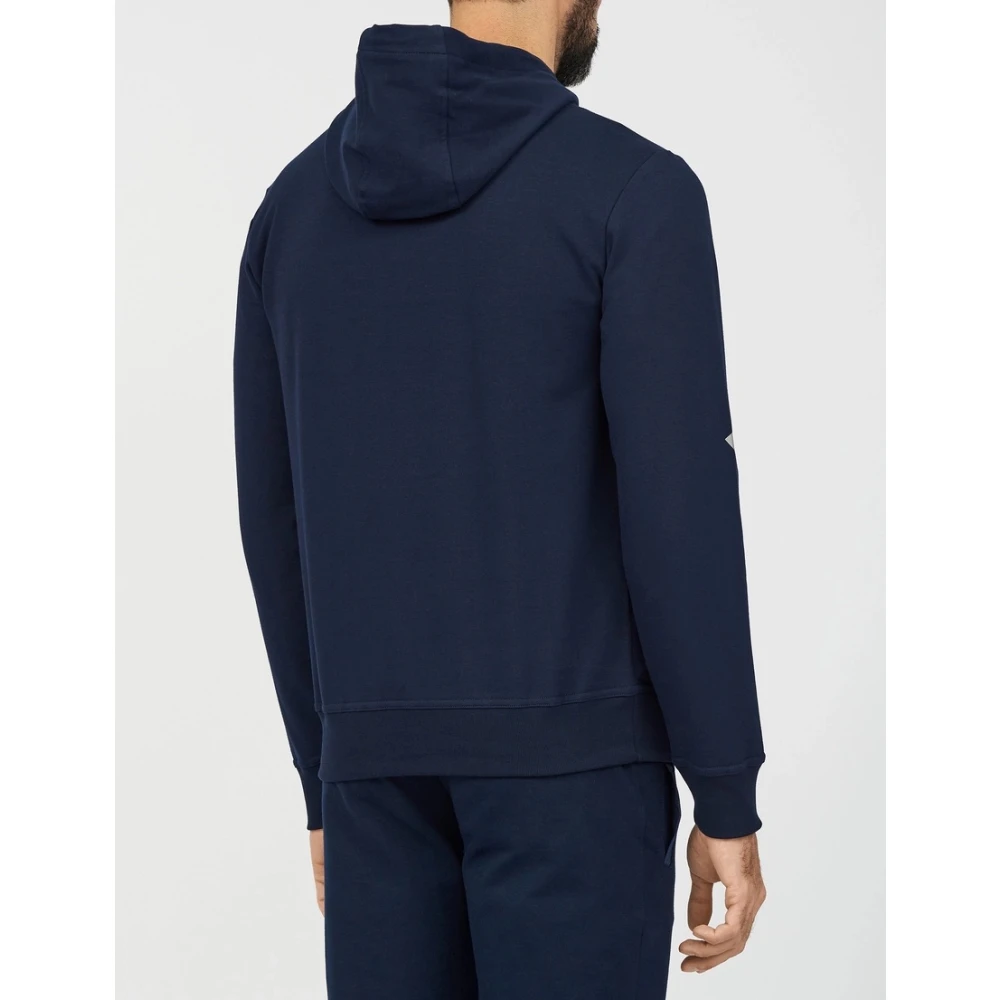 PAUL & SHARK Navy Sweatshirt Regular Fit Katoenmix Blue Heren