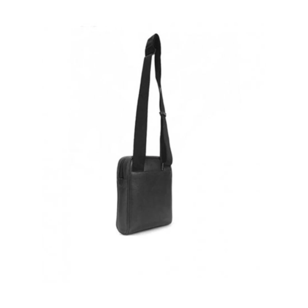 The Bridge Stijlvolle Borsello Filippo Crossbody Tas Black Heren