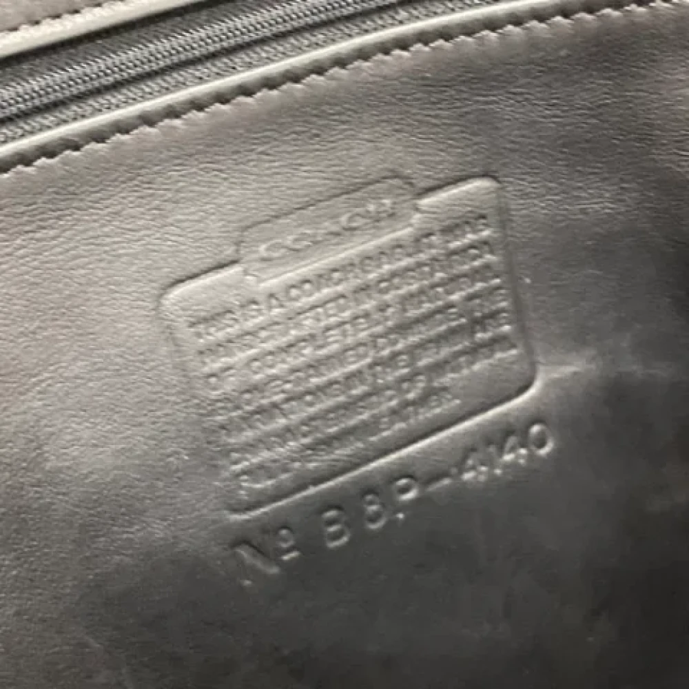 Coach Pre-owned Leather handbags Black Dames