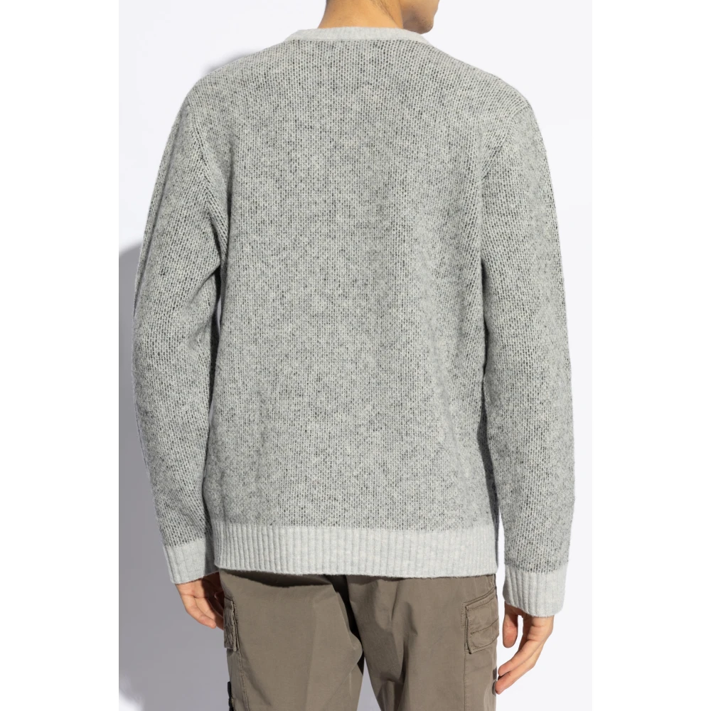 Stone Island Trui met logo Gray Heren