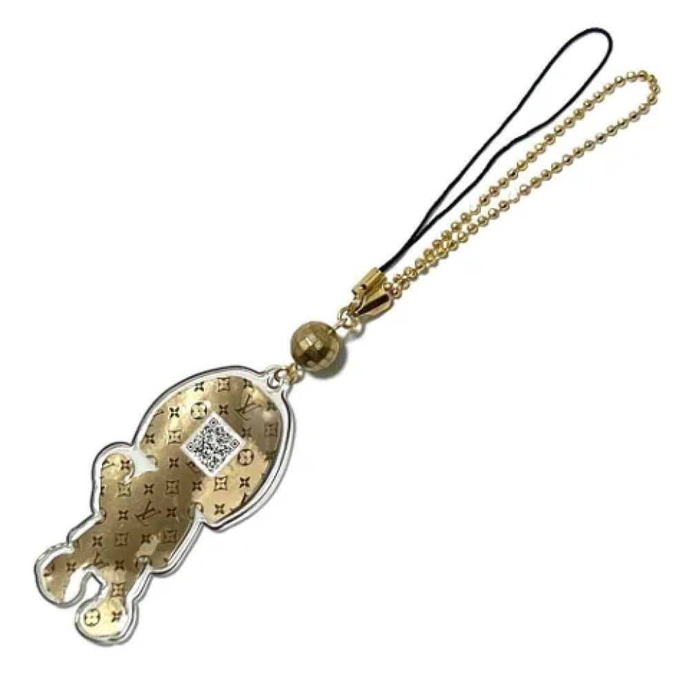 Louis Vuitton Vintage Pre-owned Metal key-holders Yellow Heren