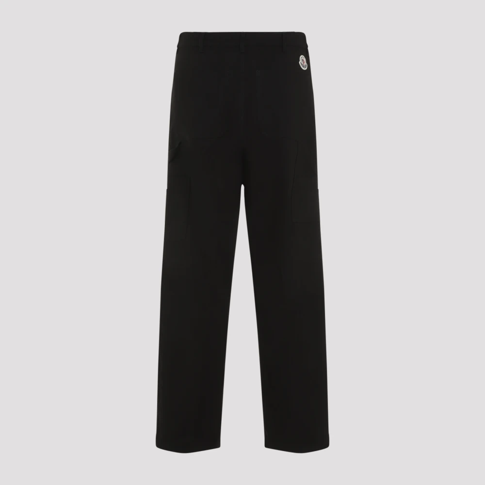 Moncler Zwarte Broeken voor Mannen en Vrouwen Black Heren