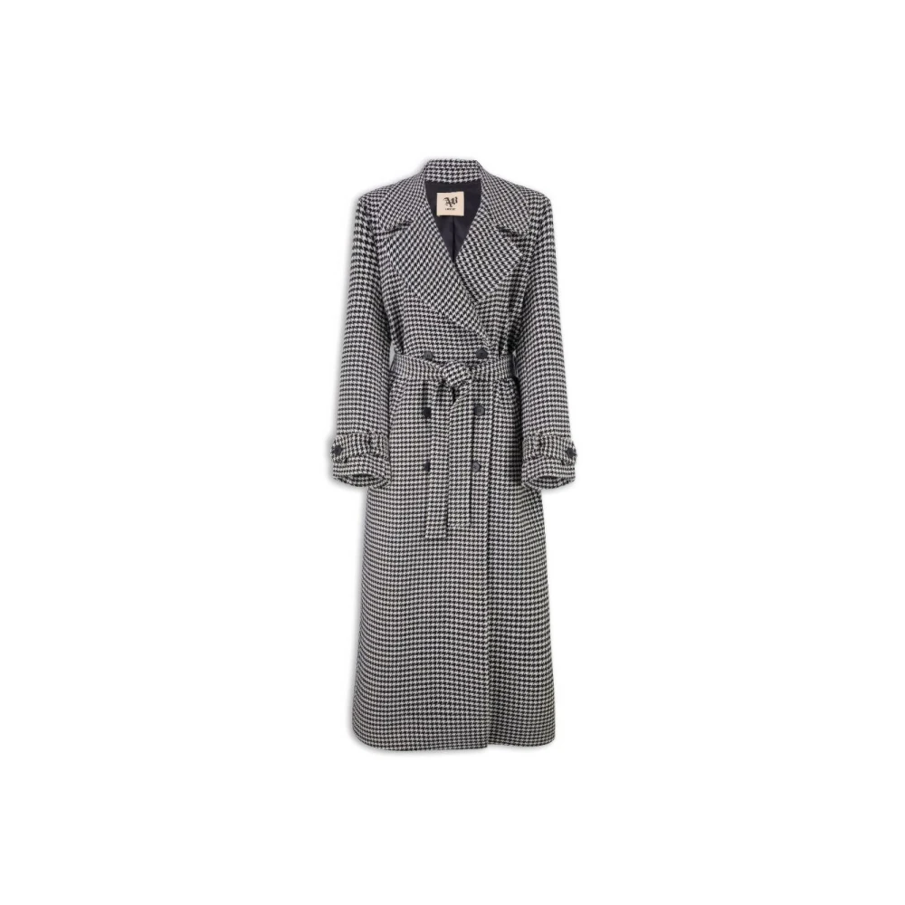 Aniye By Lange trenchcoat van wolmix Gray Dames