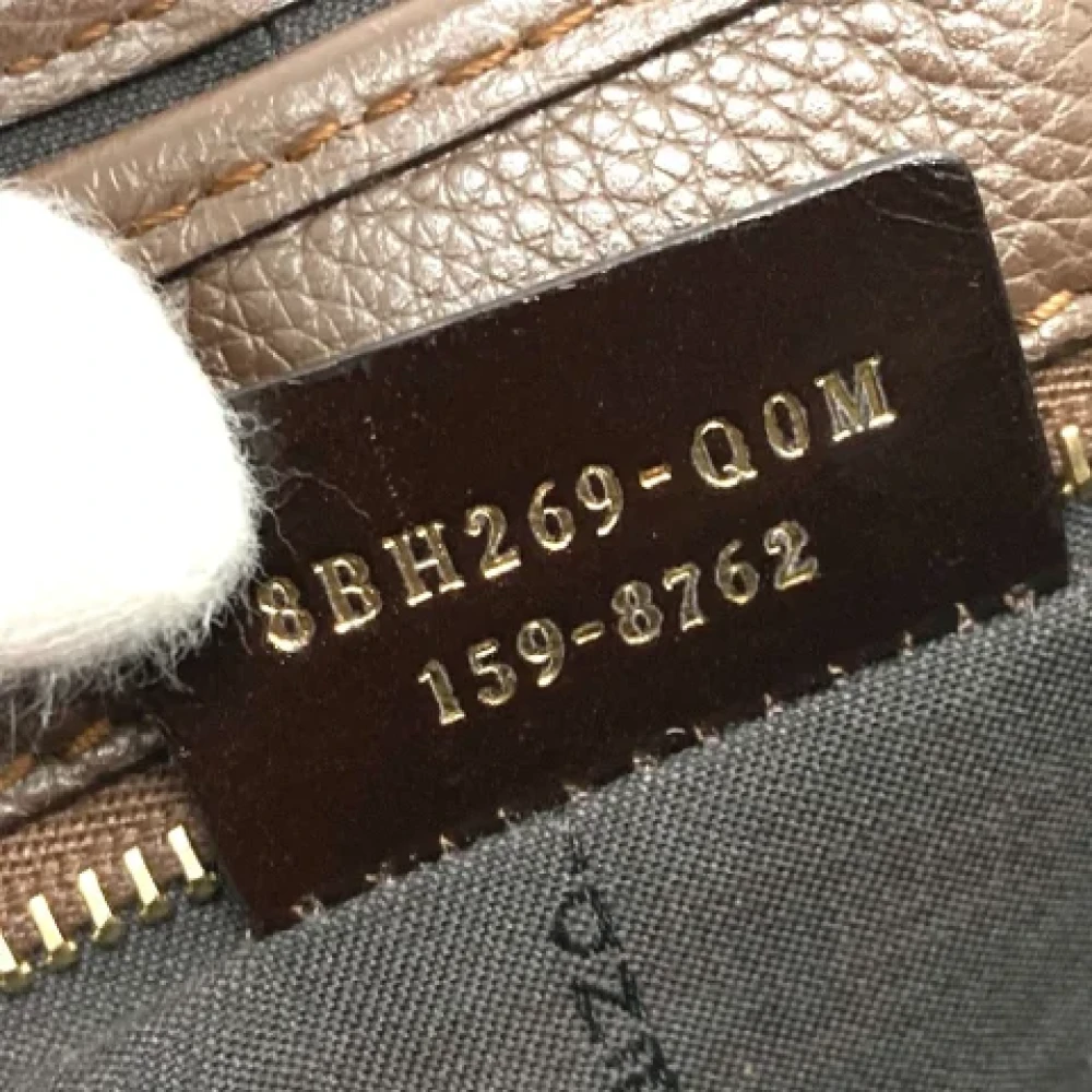 Fendi Vintage Pre-owned Leather fendi-bags Brown Dames