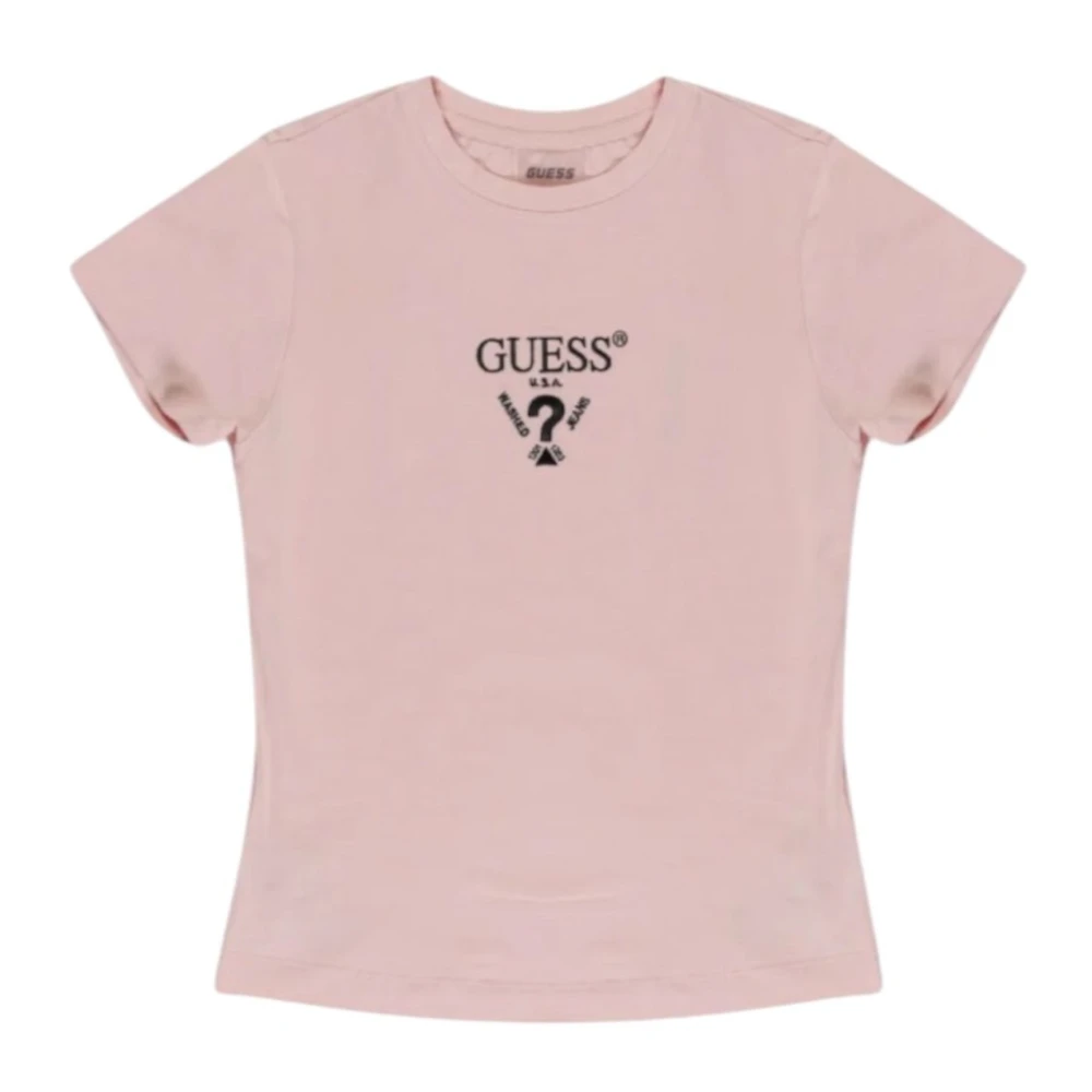 Guess - Tops > T-Shirts - Pink - Guess - Modalova
